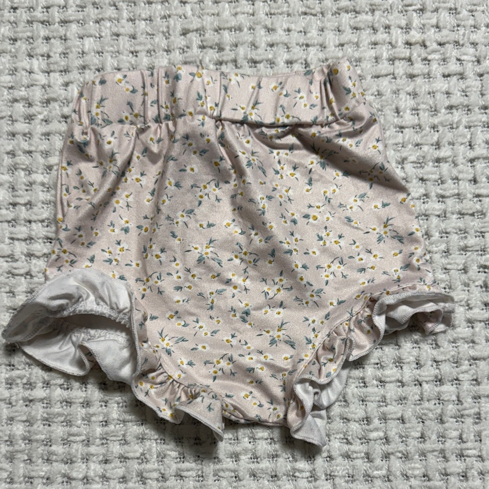 Charming Floral Diaper Cover